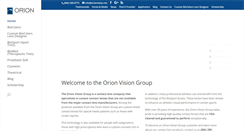 Desktop Screenshot of orionvisiongroup.com